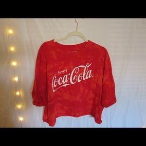 Cropped CocaCola top.
